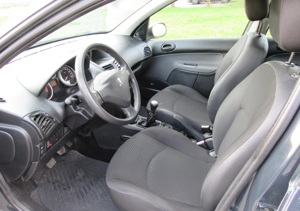 Peugeot 206 plus cena 12800 przebieg: 171500, rok produkcji 2010 z Baborów małe 191
